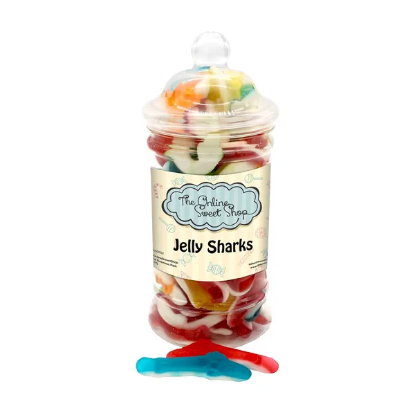 Jelly Sharks Sweets Pick n Mix Candy Sweets Jar