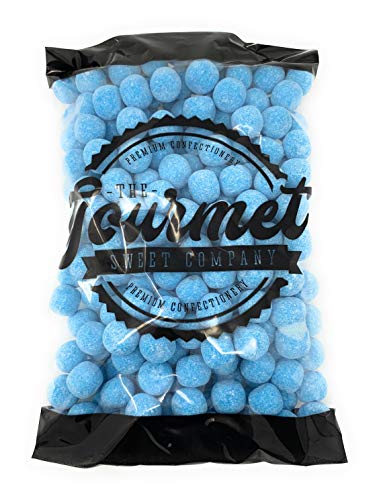 Blue Raspberry Bon Bons 1kg Share Bag by The Gourmet Sweet Company - Blue Raspberry Bon Bons