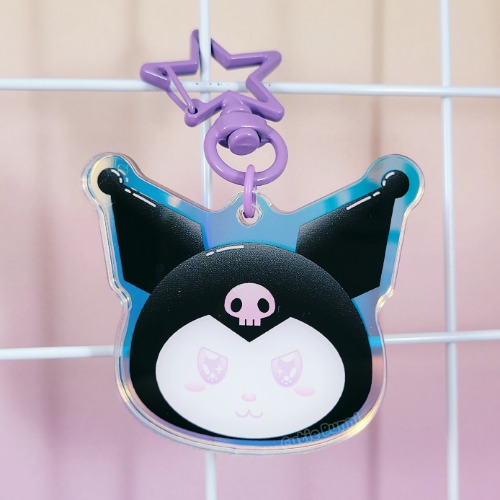 Kuromi Acrylic Charm Keychain