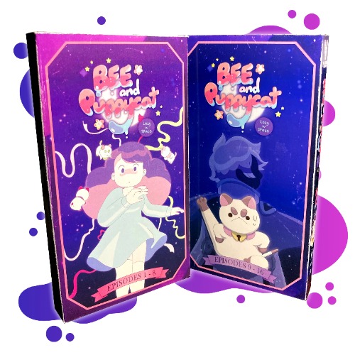 BEE AND PUPPYCAT LAZY IN SPACE VHS SET | Both Tapes