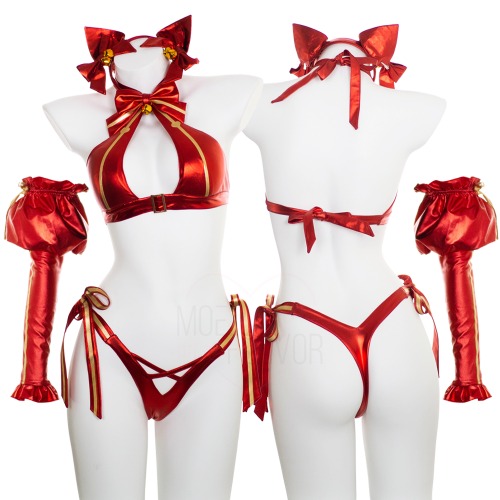 Ribbon Kitten | S/M / Red