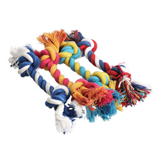 Durable Braided Rope Dog Toy - Random Color