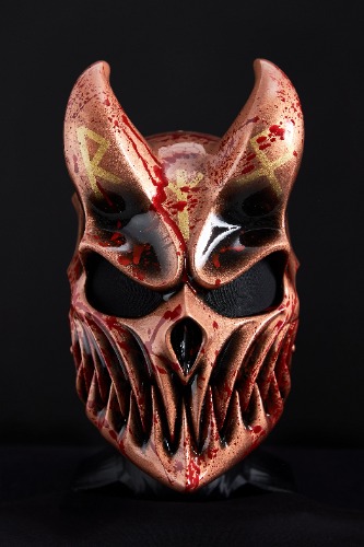 (SLAUGHTER TO PREVAIL) ALEX TERRIBLE MASK “KID OF DARKNESS” (VIKING) | Default Title