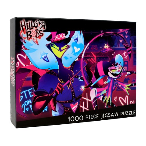 Helluva Boss: Fizz + Ozzie's Wild Night 1000 Pc Puzzle | Default Title