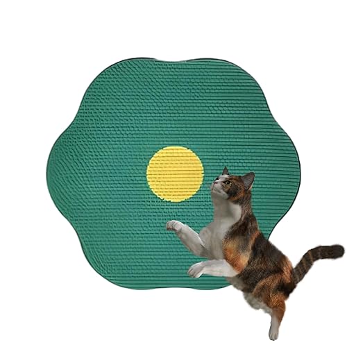 Flower Scratching Pad for Cats on Wall