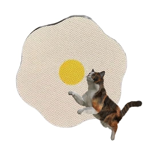 Flower Scratching Pad for Cats on Wall