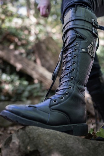 Women's Rampart Leather Boots - Classic Black