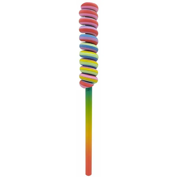 Tutti Frutti Scented Lollipop Eraser & Pencil Duo - Set of