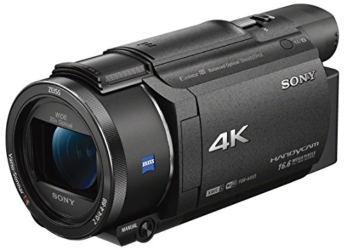 Sony FDR-AX53 - 4K Ultra Handycam (20-Fach optischer Zoom, 5-Achsen Bildstabilisation, NFC) schwarz - 4K Handycam