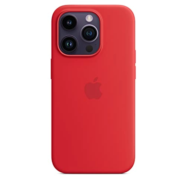 Apple iPhone 14 Pro Silikon Case mit MagSafe - (Product) RED ​​​​​​​