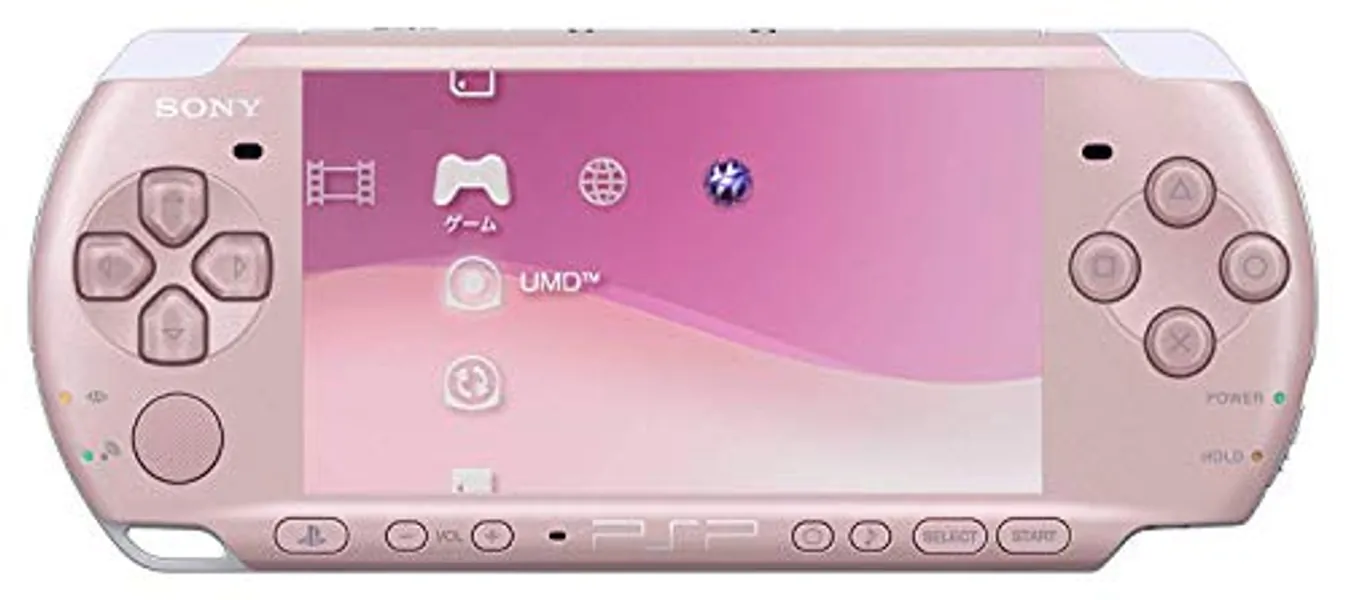 Sony Playstation Portable PSP 3000 Series Handheld Gaming Console System (Pink) (Renewed)