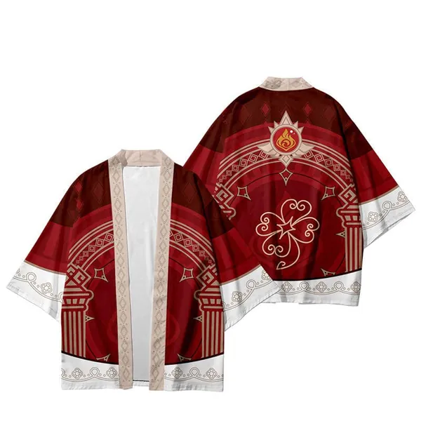 Cosplay Life Genshin Impact Haori - Japanese Kimono Cosplay Halloween Costume | Venti Klee