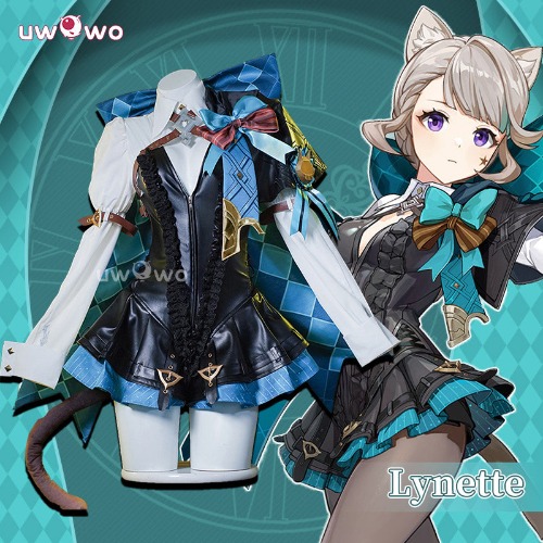 Uwowo Collab Series: Game Genshin Impact Cosplay Lynette Costume - 【Pre-sale】