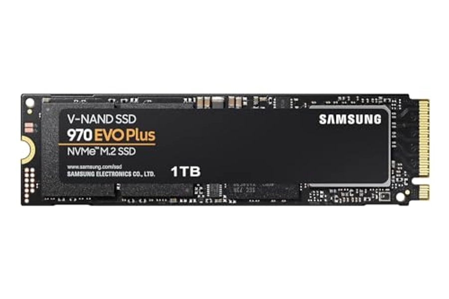 Samsung 970 EVO Plus 1 TB PCIe NVMe M.2 (2280) Internal Solid State Drive (SSD) (MMZ-V7S1T0BW ), Black