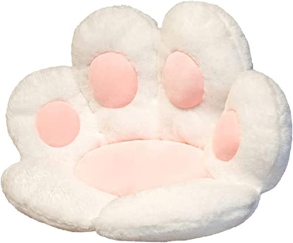 KINGGOO Seat Cushion Cat Paw Cozy Paw Shaped Chair Cushion Cute Chair Cushion Lazy Back Cushion Cat Paw Shaped Lazy Sofa Office Cushion