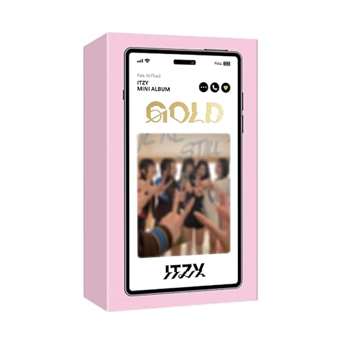 IT'ZY - 9th Mini Album [GOLD] Special Phone Box Version + [Pre-Order Sticker, Photocard]