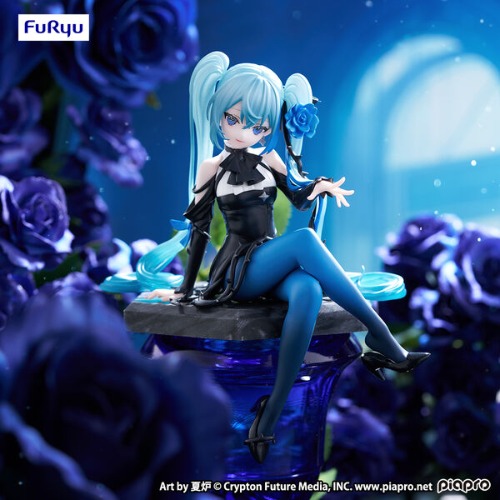 Vocaloid - Hatsune Miku - Flower Fairy - Noodle Stopper Figure - Ao Bara (FuRyu) - Brand New