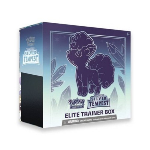 Pokemon Trading Card Game: Sword & Shield - Silver Tempest Elite Trainer Box