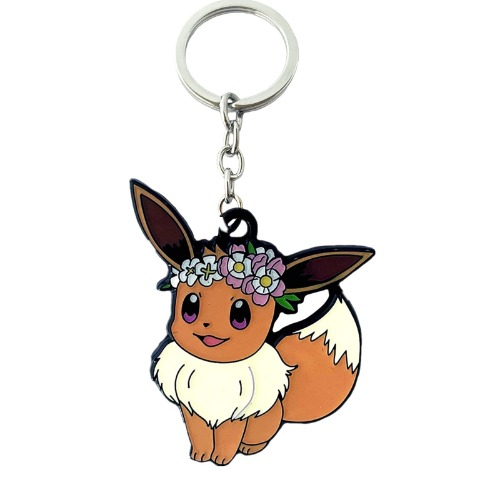 Pokemo Evolutions Keychain Pikachu Keychain for Boys Girls and Women - 2