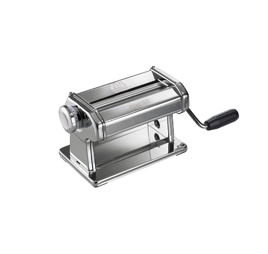 Marcato 8340 Atlas Pasta Dough and Clay Roller, Aluminum, Stainless