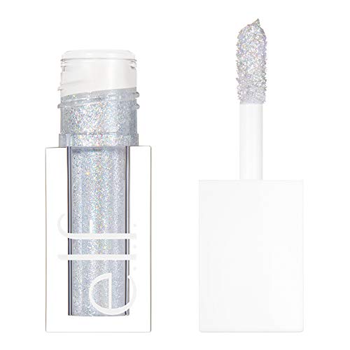 e.l.f. Liquid Glitter Eyeshadow, Long Lasting, Quick-Drying, Opaque, Gel-Based Eyeshadow For Creating High-Impact, Multi-Dimensional Eye Looks, Disco Queen, 0.10 Fl Oz - Disco Queen - 0.10 Fl Oz (Pack of 1)