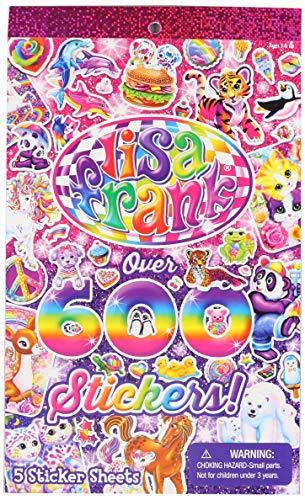 Lisa Frank Over 600 Stickers (Original Version) - 600 Sticker Book