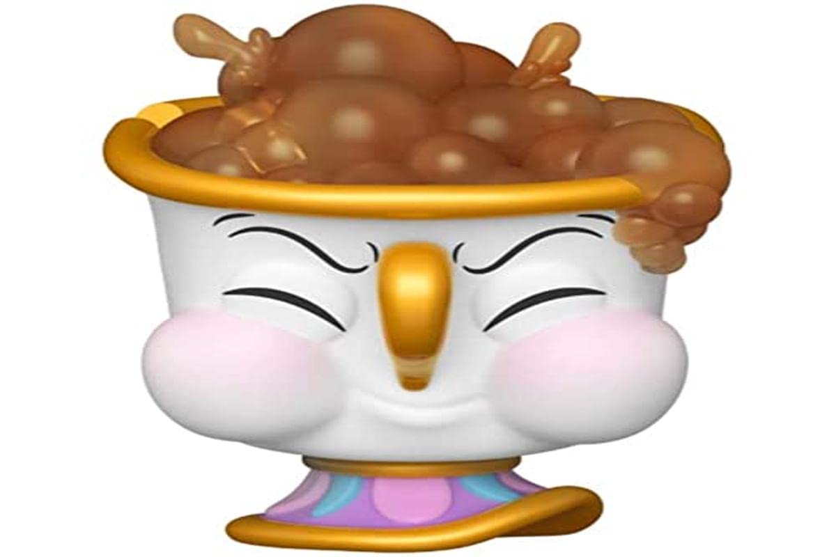 Funko Pop! Disney Beauty and The Beast Chip Burbujas sopladoras Exclusvie