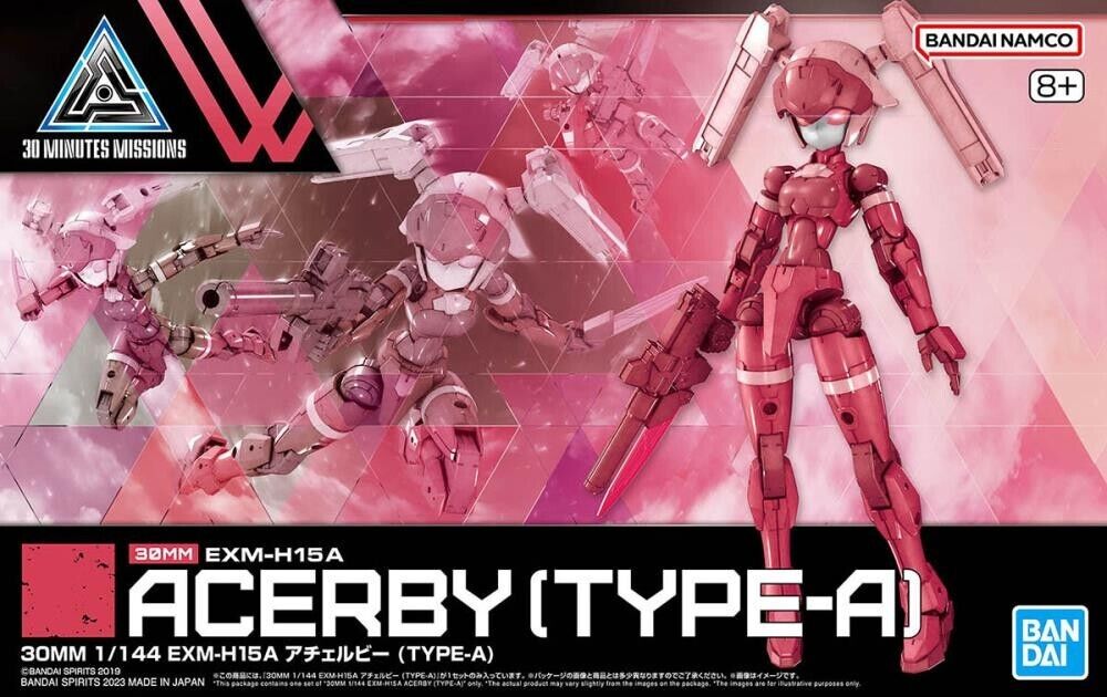 Bandai 30 Minute Missions 30MM #53 EXM-H15A Acerby (Type A) Model Kit INSTOCK