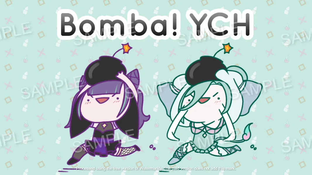 "Bomba!" YCH by Taroh (@ Taroh)