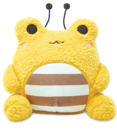 Cuddle Barn PlushGoals - Bumble Wawa Super Soft Cute Kawaii Froggie Dressed As Bee Collectible Stuffed Animal Plush Toy, 9 inches 