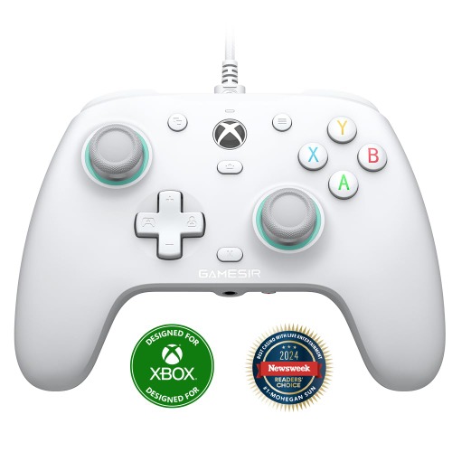 GameSir G7 SE 正式ライセンス Xbox One コントローラー Windows 10/11、Xbox One、Xbox シリーズ X/S 用ホール効果スティック付き、3.5mm イヤホン ポート付き PC ゲームパッド、プログラム可能な戻るボタン