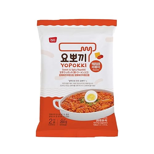 Young Poong Yopokki Sweet & Spicy Rapokki 2 Servings 260g
