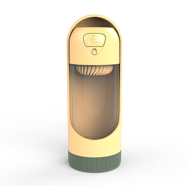 Portable Water Bottle for Dogs / Pets - Yellow / United States