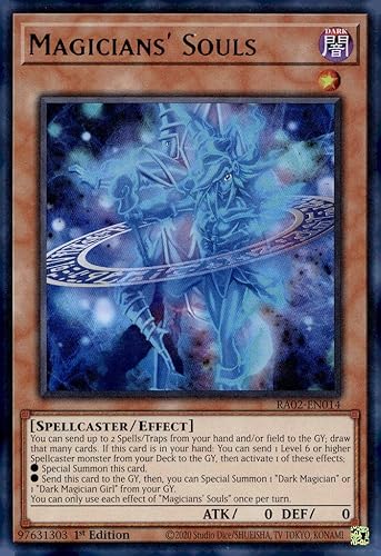Magicians' Souls (UR) - RA02-EN014 - Ultra Rare - 1st Edition