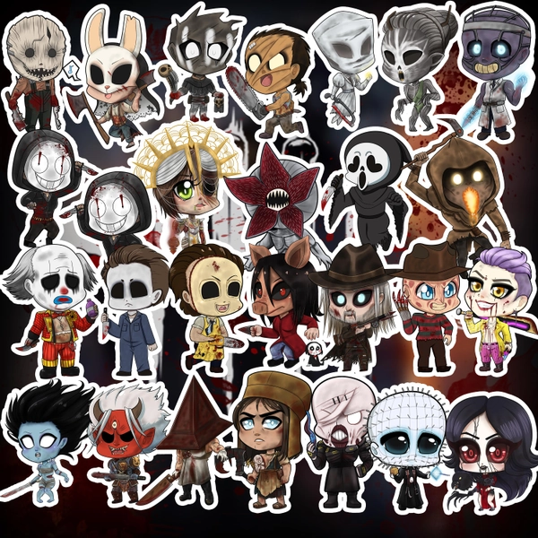 Dead By Daylight All Killer Acrylic Charms