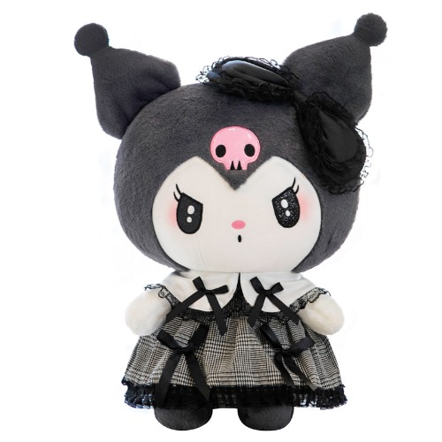 Giant Kuromi and My Melody Plushies (2 VARIANTS, 4 SIZES) - 16" / 40 cm / Kuromi