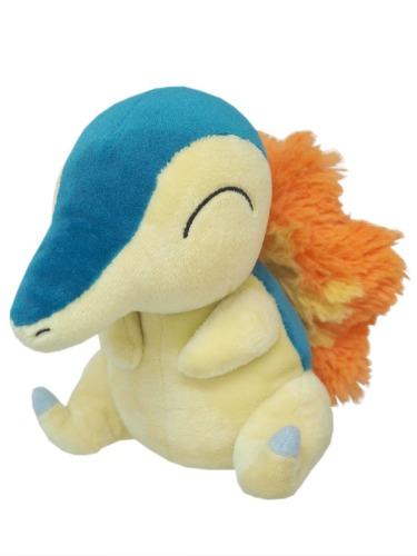 Sanei Pokemon All Star Collection - PP41 - Cyndaquil Stuffed Plush, 6" - Hinoarashi (S)