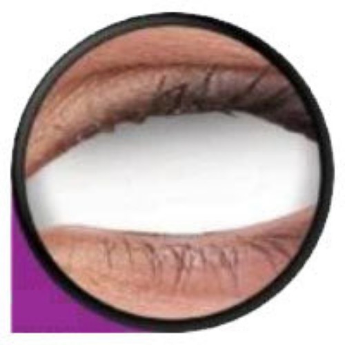 Sweety White Sclera Contacts Blind White (1 lens/pack)