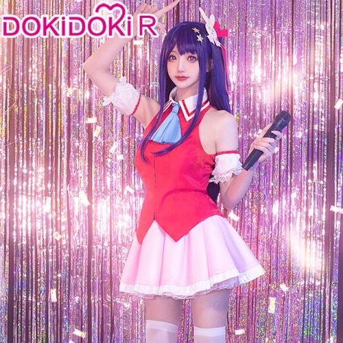 【Ready For Ship】【Size XS-XL】DokiDoki-R Anime Oshi no Ko Cosplay Hoshino Ai Idol Costume | M