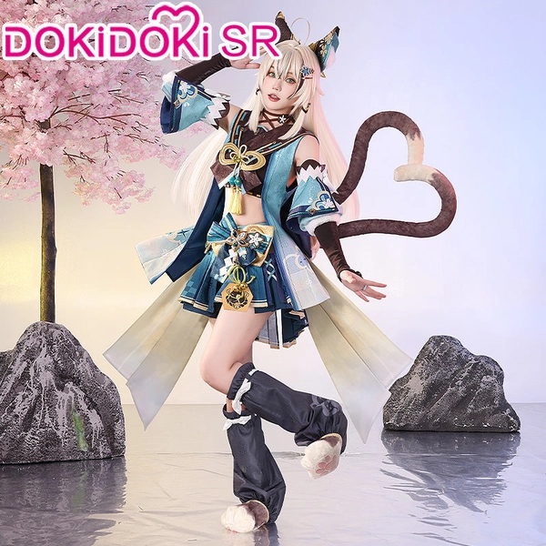 DokiDoki-SR Game Genshin Impact Cosplay Kirara Costume | M-PRESALE
