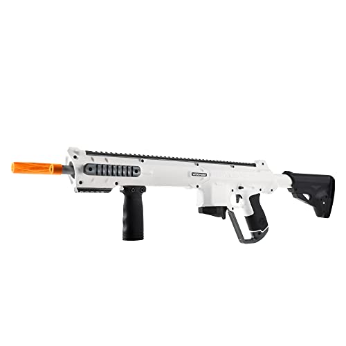 WORKER Harrier Blaster, Full Mod Kit Half Dart with Upgrade Kit Blaster, Color White.