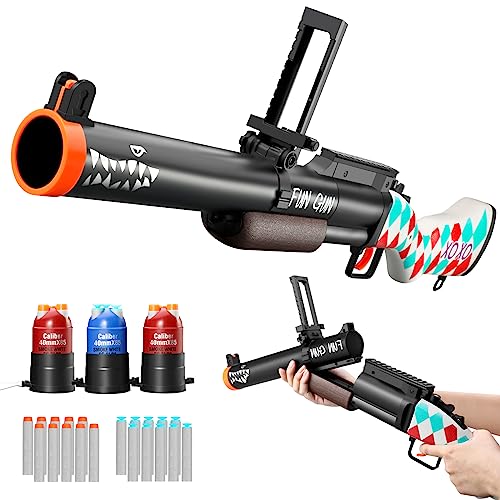 Shell ejecting Soft Bullet Toy Gun Foam Blaster Dart Shotgun Rifle Launcher Cool Stuff with for Birthday Shooting Game Gifts for boy Age 8+ 9 10 11 12 Year Old Kid Ideas - Jhrds2026