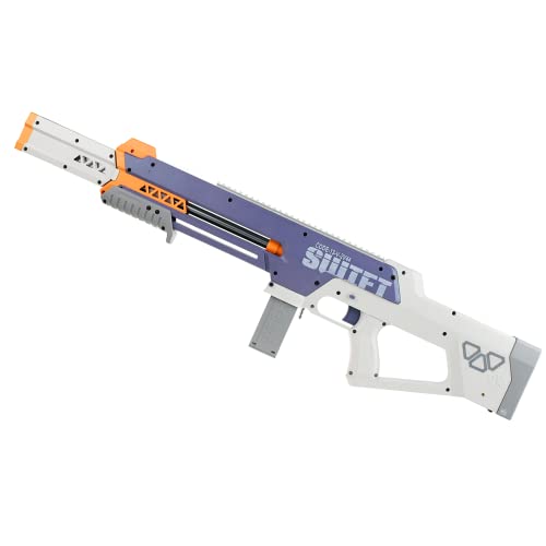 Worker Swift Blaster Toy, Full Mod Kits Short Darts Shooting Game, Upgrade Targeting Blaster (Gray Blue (Azure Dragon))