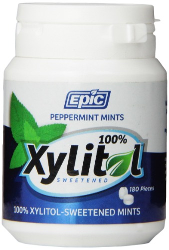 Epic Peppermint Xylitol Dental Mints 180 Pieces, 0.105 count