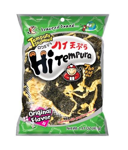 Tao Kae Noi Original Flavour Tempura Seaweed Snack, 40 g