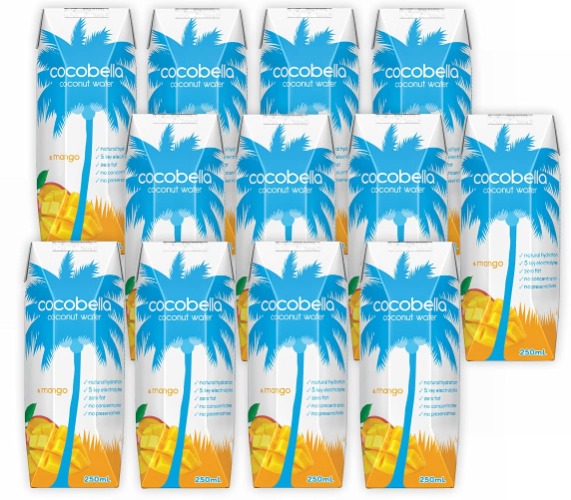 Cocobella Mango, 12 x 250 ml