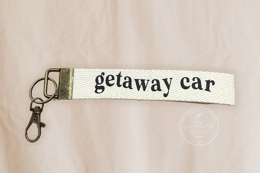 Getaway Car Keychain 