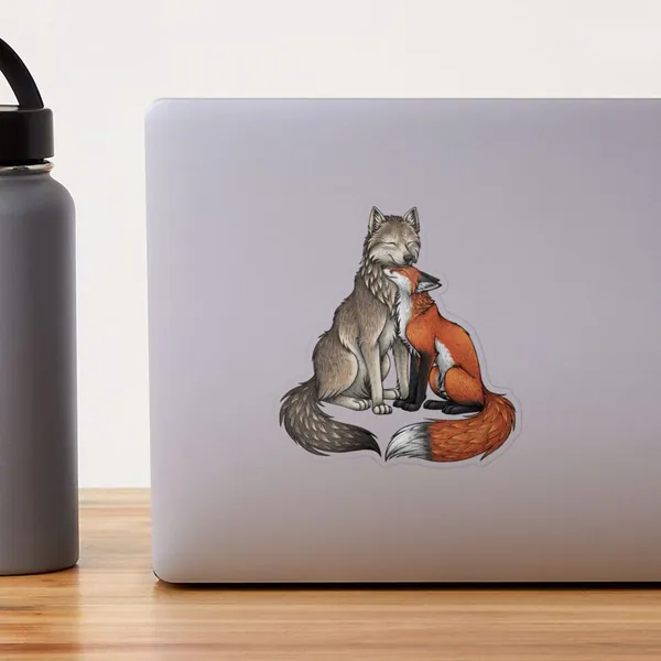 Wolf & Fox | Sticker