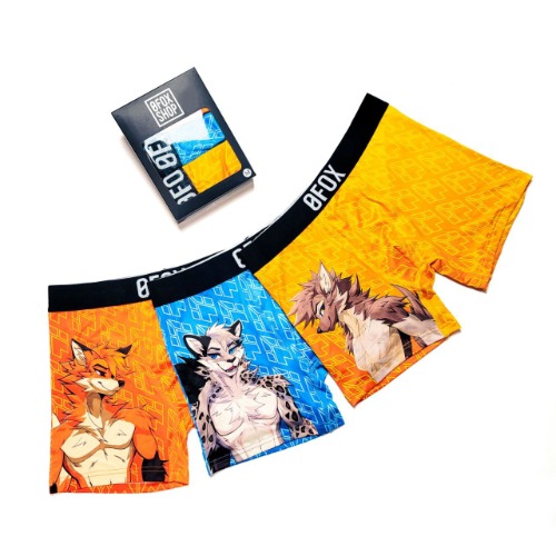 TRIO PACK BOXER BRIEFS | LARGE
