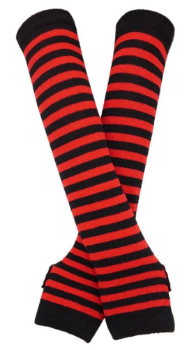 Long Arm Warmer Fingerless Gloves